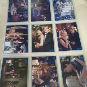 𝅺Dawsons creek 18 sticker cards 1 card sleeve